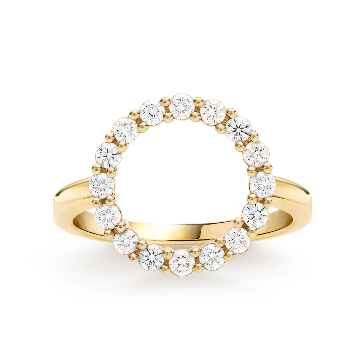 Majestic Round 22k Gold Ring | 22k gold ring, Gold rings, 22k gold